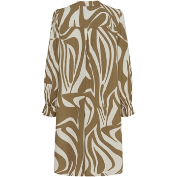 Marta Du Chateau Mdc Pernille Dress 3633 Camello-Offwhite 2732 Kjole